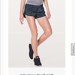 Lululemon Hotty Hot Short